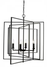 Trans Globe 10596 ROB - 4LT-CUBE CHANDELIER LRG-ROB